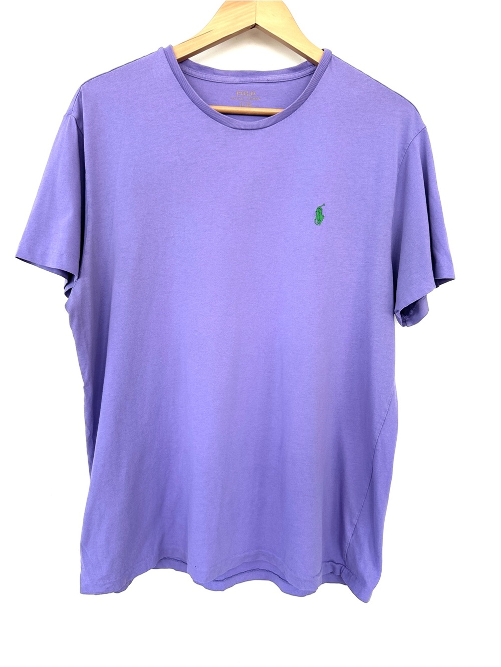 Polo by Ralph Lauren Crew Neck T-Shirt, Relaxed Fit, Lavender